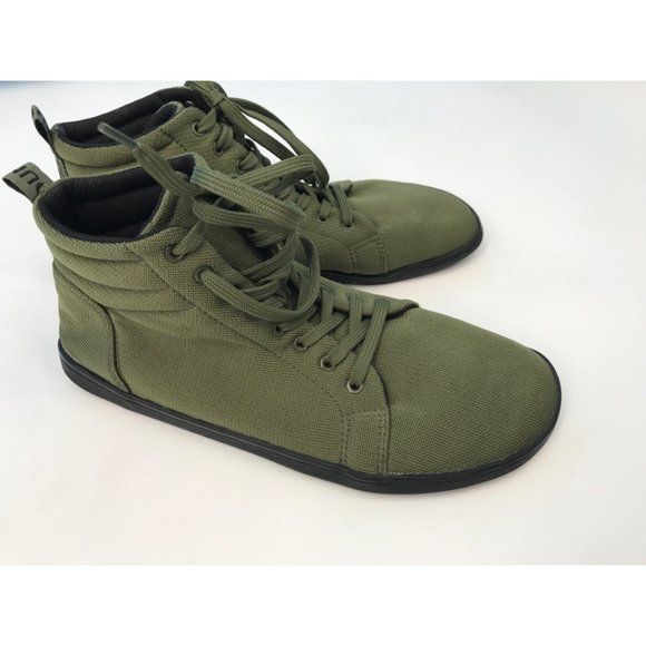 Feelgrounds Other - Feelgrounds Mens Barefoot Highrise Knit Olive Green Sneakers Size 11 EUR 44